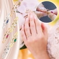 thumbnail image 5 of YYKihy Simple Micro Set Zircon Ladies Ring Exquisite Temperament Ring Engagement Gift Jewelry, 5 of 8