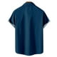 thumbnail image 5 of Tops Para Hombre Tops Con Estampado Navideño Botones Casuales Playa Camisa de Manga Corta Descubierta Sin Posicionamiento Blusa Odeerbi  ODB179680, 5 of 7