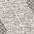 thumbnail image 7 of Surya Azilal AZI-2304 51x71" Rectangle Global Fabric Area Rug in Gray/Ivory, 7 of 7