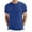 bleu, variante sur Chemises Habillées pour Hommes / T-Shirts de Compétition à Plateforme pour Hommes Col Été Manches Courtes Unies Décontractées à Boutons