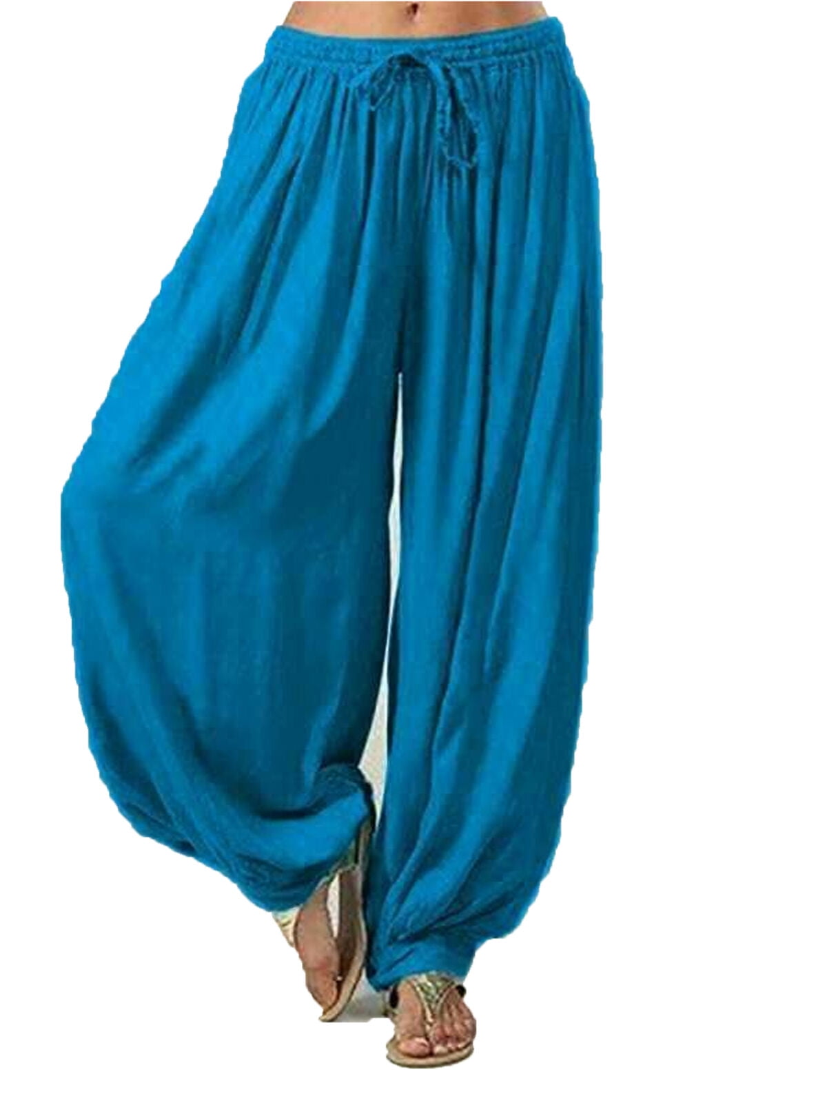 Fashion Star Kids Girls Ali Baba Harem Baggy Loose Full Length Leggings Long Trousers Pants