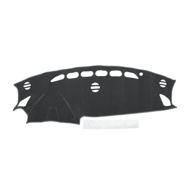 Cubierta del tablero compatible para Mazda CX-5 2012-2016, alfombra de cubre tablero de poliéster y silicona antideslizante color gris
