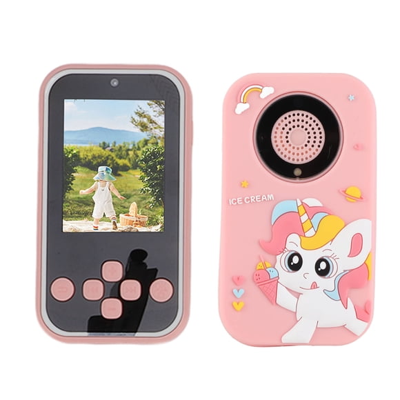 Kids Smart Phone Dinosaur Toys Children's Phones, 96MP Digital Camera 2.4inch Display Multifunction1920x1080 Dual Lens Digital Camera MP3 Music Player Electronic Books