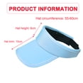 thumbnail image 2 of Gorra ajustable con viseras para el sol, unisex para niños, sombreros deportivos atléticos, protección UV para niños de 4 a 10 años, 2 of 6