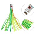 thumbnail image 3 of Mosiee Soft Skirt Lure Metal Head Rigged Trolling Tuna Leurre Octopus Big Game Fishing Marlin Tuna 165Mm/40G Colorful Fishing Lure Bait, 3 of 9
