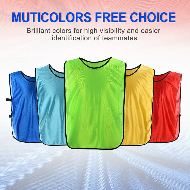 Uxcell Scrimmage Training Vest Soccer Pennies Jersey Team Pinnies