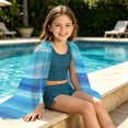 thumbnail image 2 of OGLCCG Sarong Cover Up Girls Beach Cover Up Bikini Bathing Suit Swimwear Coverup Long Sarongs Beach Wraps for Girls 3-16 Years, 2 of 7