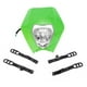 thumbnail image 2 of Protector de faro de motocicleta BuyWeek universal verde, 2 of 8