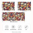 thumbnail image 2 of Yayeee Pillowcase Queen Size Set of 2 Satin Wrinkle Resistant Pillow Case, Red Floral, 2 of 8