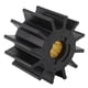 thumbnail image 2 of Impulsor de bomba de agua fueraborda, 12 cuchillas, accesorio de neopreno apto para reemplazo Jabsco 17935-0001, 2 of 14