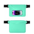 thumbnail image 1 of Sac de Taille Étanche en PVC avec Fenêtre Transparente Sac de Téléphone Portable Étanche pour Courir, 1 of 5