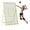 Fluorescent green, variant on 7x4 FT Volleyball Bounce Back Net, 5 Adjustable Angles, Foldable Heavy Duty Training Net with Ground Stakes, Red