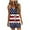 L5-Blue Dress, variant on Sleeveless Cami Dress for Women American Flag Print 4th of July Patriotic Mini Dress Distressed High Waisted Drawstring Slip Dress Blue Dress,Size S-2XL