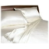Royal Opulence Divatex Home Fashions Satin King Sheet Set, Ivory