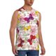thumbnail image 2 of Balery Butterflies and Vintage Camisetas sin mangas para hombre, absorbe la humedad y protege contra el mal olor.-X-Large, 2 of 7