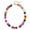A, variant on Chunky Colorful Beaded Choker, Resin Beads Necklace Boho Holiday Necklace for Women Daily Wear Summer Beach Vacation Jewelry