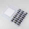 thumbnail image 3 of ruzhgo 840Pcs 2N2222-BC558 24 Values NPN PNP Mini Transistor TO-92 Power General Purpose Transistors Assortment Kit with Plastic Box, 3 of 6