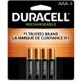 thumbnail image 1 of DURACELL - Pilas AAA recargables NiMH, bater&iacute;as alta capacidad de carga 900mAh 1.2V, paquete con 4 pilas recargables (pre-cargadas) Duracell NA, 1 of 6