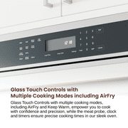 Rangaire RWOD301GS 30 Glass Touch Double Wall Oven - Stainless Steel, Electric Oven, True Convection, Self Cleaning, Easy Reach Racks
