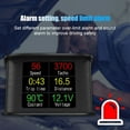 thumbnail image 3 of ANCEL P10 HUD Car Head-up Digital Display Gauge Tool Car Diagnostic Scan Display Gauge Monitoring Driving Data Water Temperature and Speed Warning OBD Scanner OBD2 Car Scanner Code Reader Vehicle Tool, 3 of 6