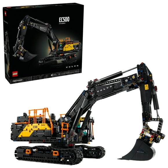 LEGO Technic Volvo EC500 Hybrid Excavator - Building Set for Adults - Collectible Model Kit for Men & Women, Ages 18+ - Gift Idea for Those Who Enjoy 3D Puzzles, DIY Kits, or Engineering - 42215