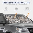 thumbnail image 5 of Yiaed Leopard And Zebra Print Car Front Windshield Sun Shade,Foldable Anti-UV Car Sunshade for Front Window for Most Vehicles-Large, 5 of 5