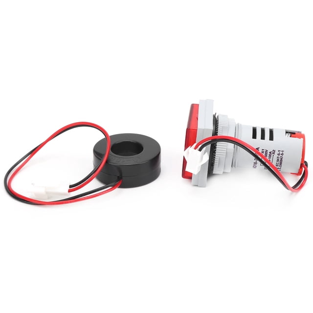 Digital Ammeter Voltmeter Measuring Indicator 2 in 1 Voltage Current Meter Tester Voltage Detector Current Tester Gauge