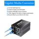 thumbnail image 1 of Convertidor de medios de fibra SCB de bi-di-Di Gigabit SC, 1000m SC SC a 10/100/1000m RJ45, Módulo Singlemode incorporado, SMF, 1310/1550nm, 20 km (12.42 millas) -1 par, 1 of 2