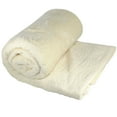 thumbnail image 2 of Home Soft Things Embroidered Flannel Fleece Throw - Antique White - 50" x 60", 2 of 3