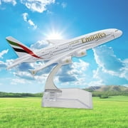 1:400 Alloy Emirates Airlines A380-800 Simulation Passenger Aircraft Model Decoration Model Plane Toy Airplane Birthday Gift