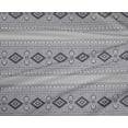 thumbnail image 4 of oneOone Tissu Polyester Lycra Tissu de Décoration à Blocs Géométriques Imprimé BTY 56 Pouces de Large, 4 of 4