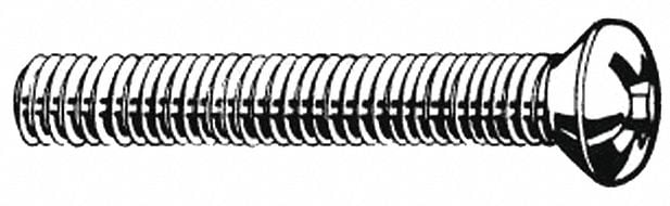 FABORY M20300.030.1000 Threaded Rod,Steel,M3-0.5x1m 