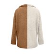 thumbnail image 4 of Chaqueta de abrigo de imitación cálida para mujer a la moda, abrigo de manga larga con botones de invierno Fridja  BV0+2162, 4 of 5