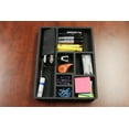 thumbnail image 5 of Polar Whale Desk Drawer Organizer Tray Non-Slip Waterproof Insert for Office Home Shop Garage  15.9 X 11.9 X 2 Inches 7 Compartments Black Extra Deep, 5 of 7