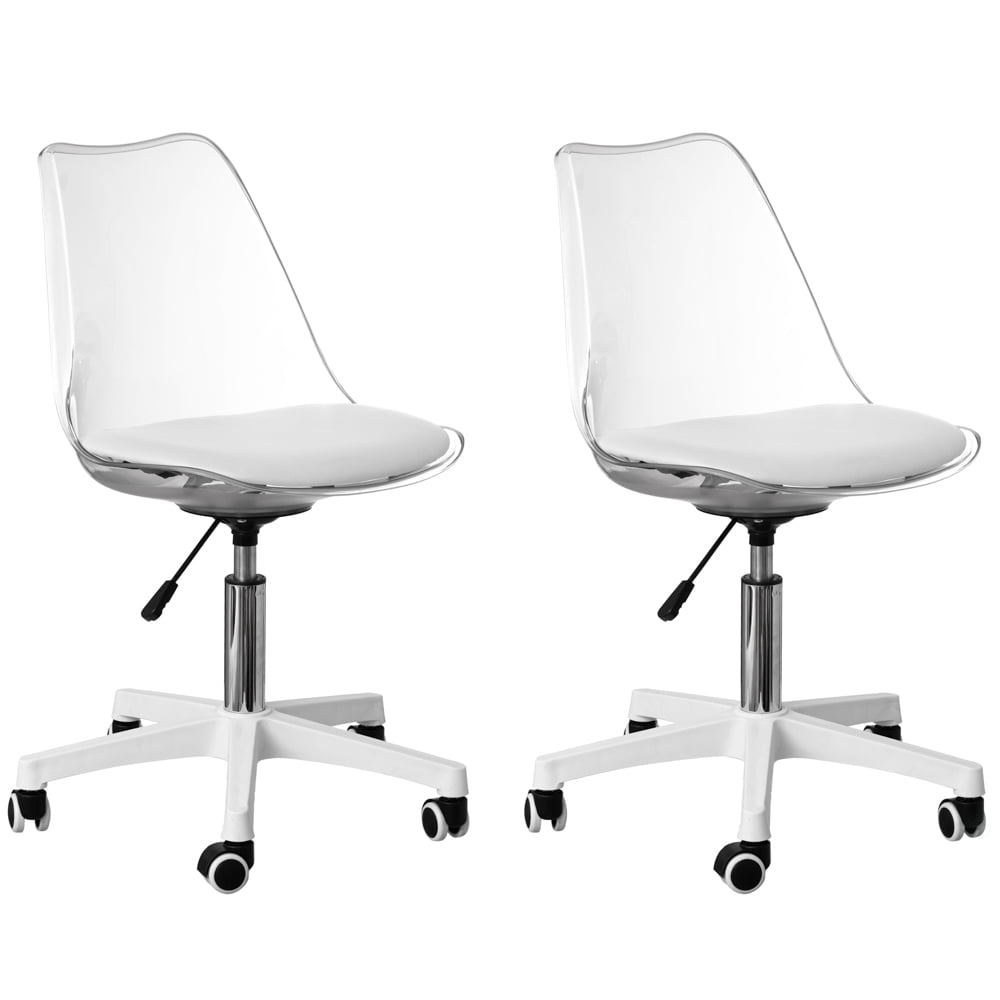 clear acrylic desk chair - product