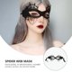 thumbnail image 3 of Fieltro delicado elegante máscara de diseño festival fiesta cosplay masquerade máscara araña, 3 of 5