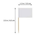 thumbnail image 5 of WAXIAYU DIY Toothpick Flags for Parties & Events - 200 Picks, 5 of 6