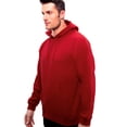 thumbnail image 2 of Homespun Men's Ringspun Cotton Fleece Pullover Hooded Sweatshirt, 2 of 3