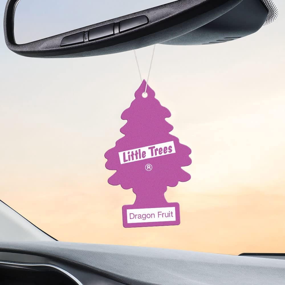 Little Trees Dragon Fruit Hanging Air Freshener for Car & Home 24 Pack!