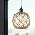 thumbnail image 3 of Innovations Lighting - Farmhouse Rope - 1 Light Cord Hung Mini Pendant In, 3 of 7