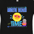 thumbnail image 4 of Inktastic Myrtle Beach Vacation Time Girls Toddler T-Shirt, 4 of 5