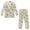 Bee and Daisy Pattern, variant on Soccer Ball Pattern, Non-Stretch Polyester Boys Suit Adjustable Elastic Waist Single Button Slim Fit Tuxedo for Graduation Wedding Ceremony