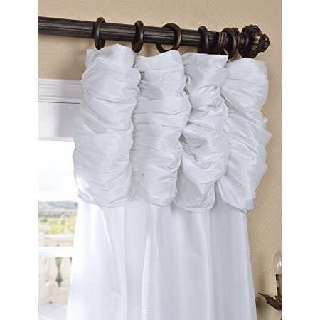 Half Price Drapes Ptch 29 96 Ru Ruched Faux Silk Taffeta