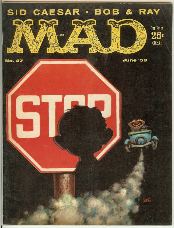 MAD Magazine Vintage Collectible #47 June 1959 FINE (FN)