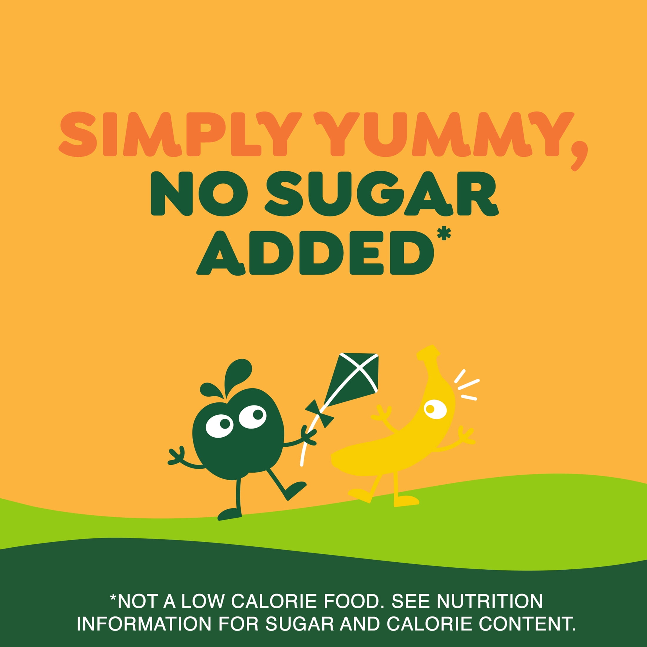 GoGo squeeZ Fruit & VeggieZ No Sugar Added Apple Pear Carrot Pouches, 3.2 oz. (4 Pouches)