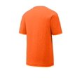 thumbnail image 4 of Sport Tek Adult Male Men Electric Heather T-Shirt Deep Orange He 2X-Large, 4 of 4