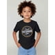 thumbnail image 1 of Graphic Tee for Boys, Casual Crew Neck Short Sleeve T-Shirt, Cotton Knit Fabric with Medium Stretch, Regular Fit Summer Top, 1 of 6