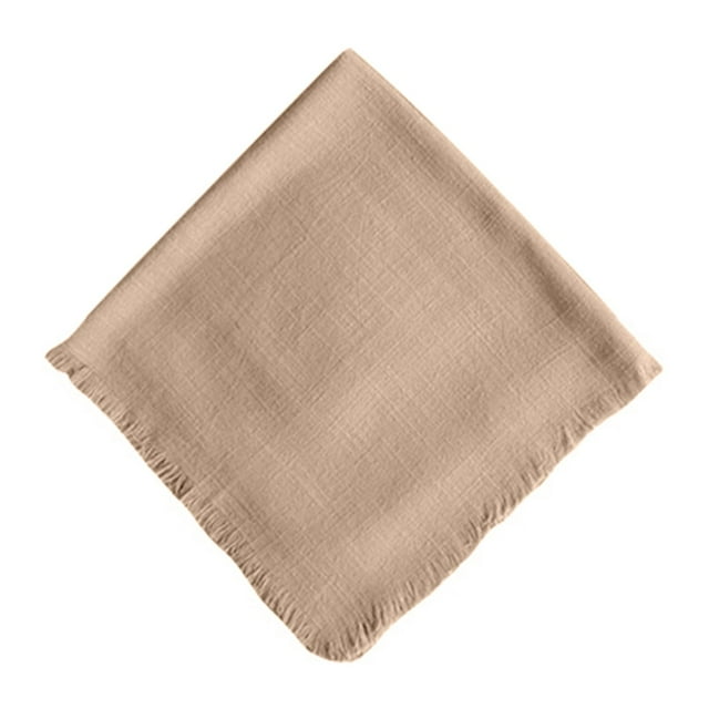 Ensemble de Napperons en Coton et Lin Résistants à la Chaleur pour Table à Manger, Décoration Rustique de Mariage et Fête à la Campagne, Pâques, Serviette Décorative à Pompons, Nappes, Café, Restaurant, Maison, Cuisine, Déco
