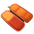 thumbnail image 2 of Estuche rígido para micrófono, bolsa de almacenamiento de micrófono Dual a prueba de polvo, bolsa de transporte dura, fundas Eva de viaje, protección Naranja por dentro, 2 of 8