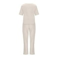 thumbnail image 6 of Pyhlmscde Linen Sets for Women 2 Piece, Womens Jumpsuit, Women 2 Piece Outfits Sets, 6 of 6